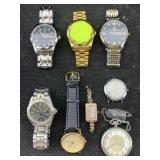 8 Watches Incl. Quartz Automatic & More