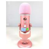 Blu USB gaming pink microphone