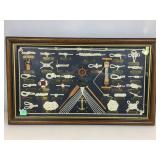 Nautical Knots Shadow Box Display 29x17