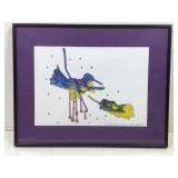 Edith Waltz Signed LE Print On Paper. ï¿½The Butter