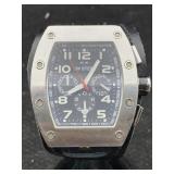 Tw Steel Quartz Watch W/leather Strap, 42mm, Mod