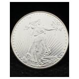 1 Ozt .999 Silver Bullion Round