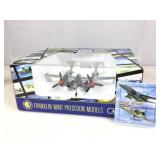 NIB Franklin Mint Precision model, P38 airplane