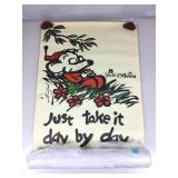 Vtg poster, Dick Oï¿½Brien, Just Take It Day by