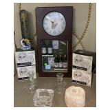 Candle Holders, Wall Clock Shadowbox, and More.
