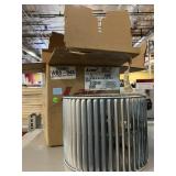 Industrial blower wheel. 11x8