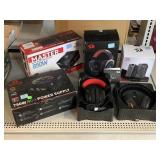 Red Dragon Gaming Gear. Power Supply, Headphones,