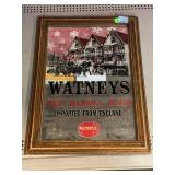 21 x 15 Watneys Red Barrel Beer Mirror.