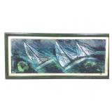 Signed Howard Bradford LE Screenprint On Paper.