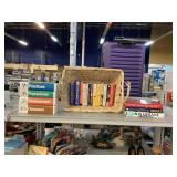 Nurses medical reference and other books.