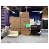 7 EMPTY Burberry boxes and 2 EMPTY Prada eyewear