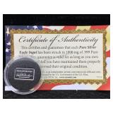 1000mg - .999 Fine Silver Bar