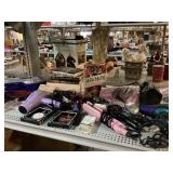 New handheld mirrors, ornaments, assorted hair
