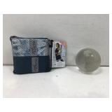 Globe sphere paperweight and 2 pack wild fox