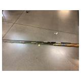 3 Vintage Fishing Poles No Reels 1 Missing