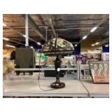 Dale Tiffany Stained Glass Table Lamp. Approx 26