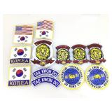 Martial Arts patches, assorted