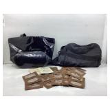 Fashion bags & Caesars Palace folding photo cases
