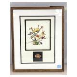 Wood framed Norman Rockwell print, Four Sporting