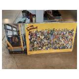 3 posters. Bagged on cardboard. Simpsons and
