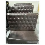 3 Restaurant Seating Booths. Approx 4ft Wide. One
