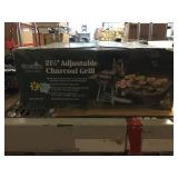 CharBroil 21.5in adjustable charcoal grill.