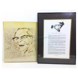 Framed Vince Lombardi Print & Photo Reproduction