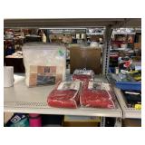 Loveseat and Chair slip covers.
