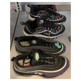 2 Pairs of Athletic Shoes. Sizes 6.5 and 8.5.