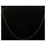 Sterling Silver Necklace, Tw 5.9g, Sz 26in Long