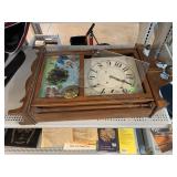 Antique Mantle NewHaven Clock with Pendulum with