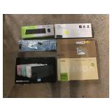 6 assorted keyboards