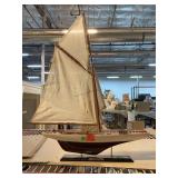 Model sailboat Columbia