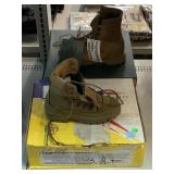 2 pair new combat boots.