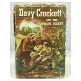 Vtg book, Davy Crockett & The Indian Secret, some