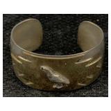 Quail Sterling Bracelet, Tw 45.7g, Sz 2ï¿½in,