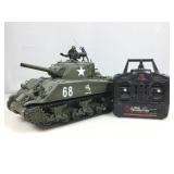 Heng Long RC Sherman Battle Tank 1/16 Scale w/