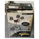 Bag Boy Quad Plus Golf Club Pull/Push Cart in box