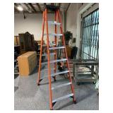 8ft Fiberglass Werner Step Ladder Item 95
