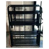 Pair Twin Folding Metal Bed Platforms