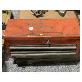 2ft Wide Metal Toolbox with Tools