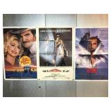 3 Burt Reynolds movie posters, The Best Little
