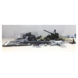 Asstd Military Models & Model Parts. As Found