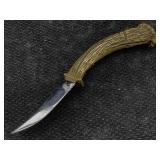 Attributed Ted Miller Skinner Knife W/metal