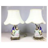 Vtg Porcelain Victorian Style Courting Couple