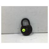 Vtg iron padlock, key missing
