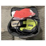 Ryobi Corded Sander with Pads and Case