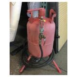 Central Pneumatic sand blaster