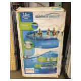 Summer Waves 15ft Quick set Pool in box