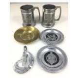 Dura cast mugs, Display Captains Award, Coke July